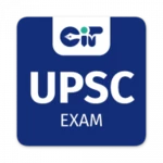 upsc ias exam preparation app android application logo